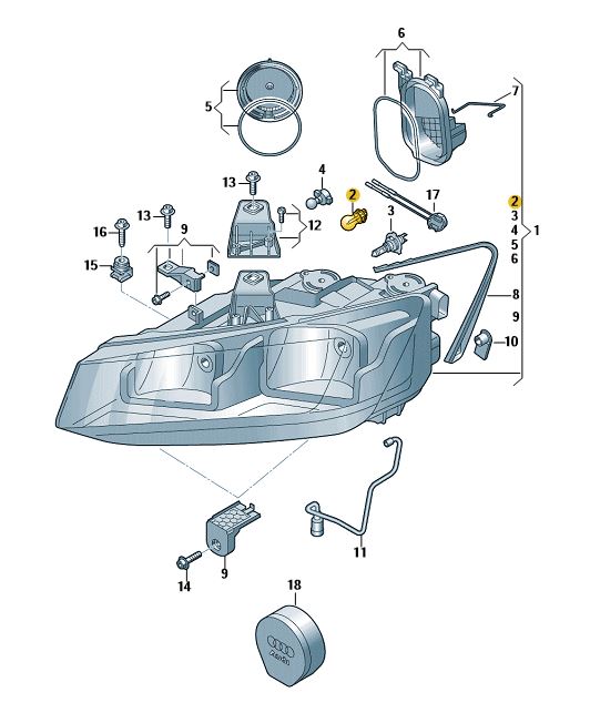 Podgląd obrazka: Oprawa żarówki z żarówką (nr katalogowy: N10776301)