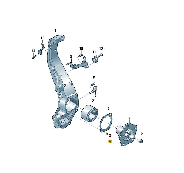Podgląd obrazka: Śruba sześciokątna kołnierzowa (nr katalogowy: N10806301)