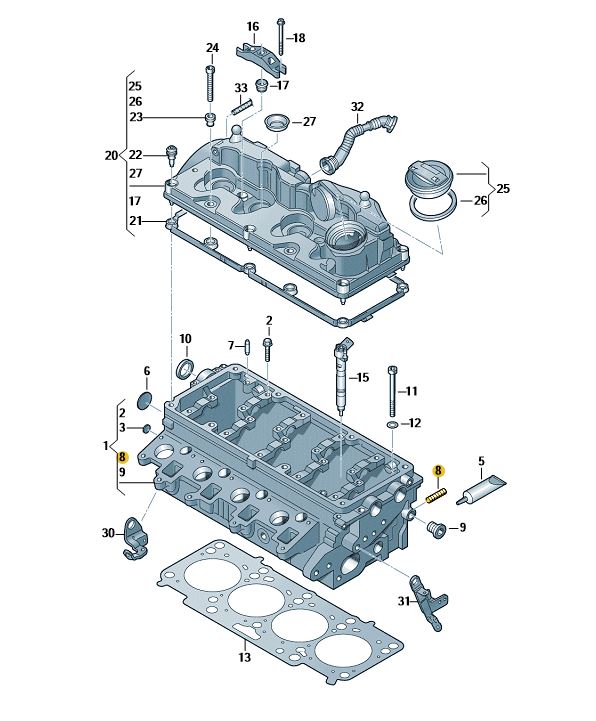 Podgląd obrazka: Śruba dwustronna (nr katalogowy: N90188902)