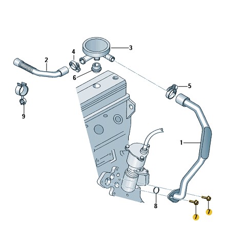 Podgląd obrazka: Śruba imbusowa (kombi) (nr katalogowy: N90221806)