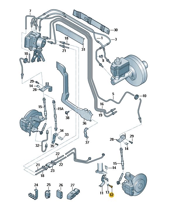 Podgląd obrazka: Śruba sześciokątna kołnierzowa (nr katalogowy: N90245210)