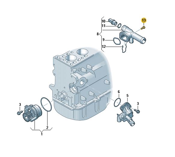 Podgląd obrazka: Śruba z łbem 6-kątnym (kombi) (nr katalogowy: N90280904)