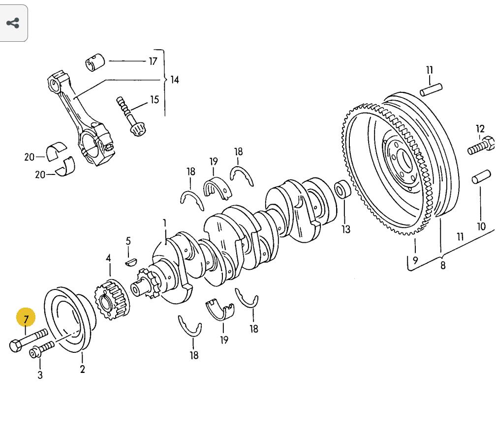 Podgląd obrazka: Śruba z łbem 12-kątnym (nr katalogowy: N90304506)