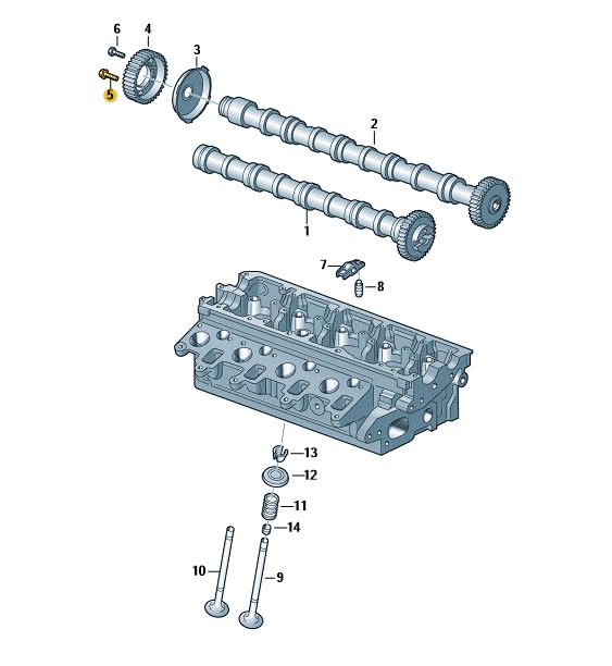 Podgląd obrazka: Śruba z łbem 6-kątnym (kombi) (nr katalogowy: N90502103)