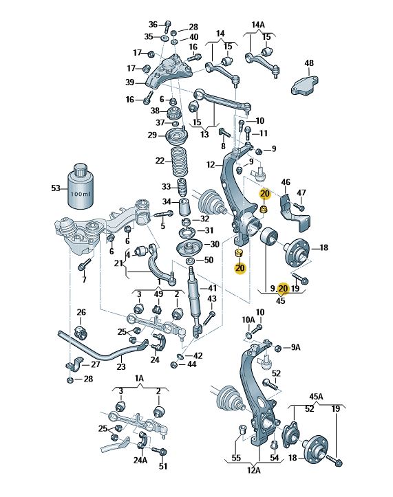 Podgląd obrazka: Nakrętka 6-kątna z samozabezpieczeniem (nr katalogowy: N90848404)