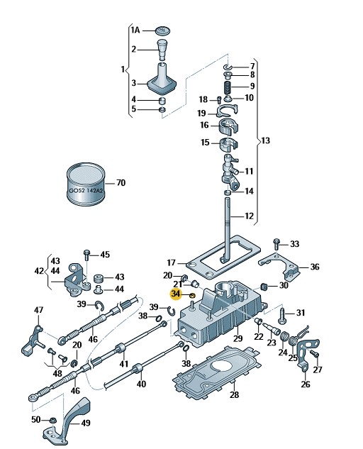Podgląd obrazka: Nakrętka 6-kątna kołnierzowa z samozabez (nr katalogowy: N90908302)