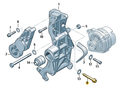 Podgląd obrazka: Śruba z łbem walcowym z otworem wielozęb (nr katalogowy: N91102201)