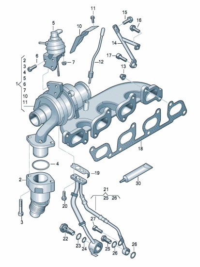 Podgląd obrazka: Śruba z łbem 6-kątnym (nr katalogowy: N91117502)