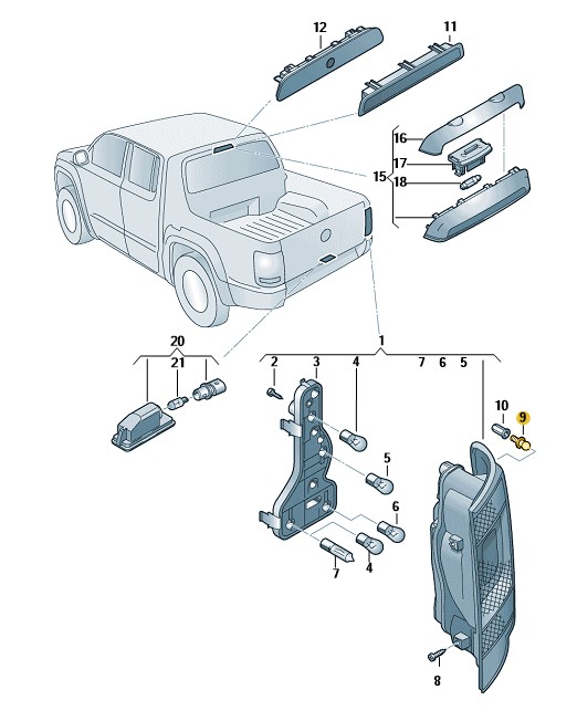 Podgląd obrazka: Sworzeń kulisty (nr katalogowy: WHT008867)
