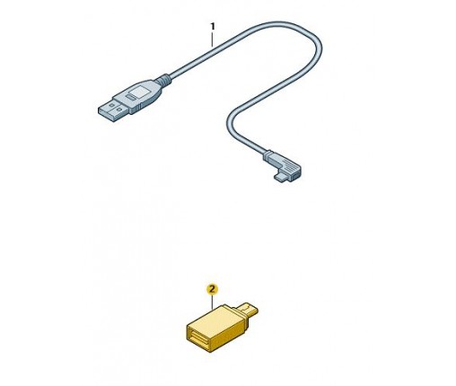 Adapter USB-A do USB-C (nr katalogowy: 000051443J)