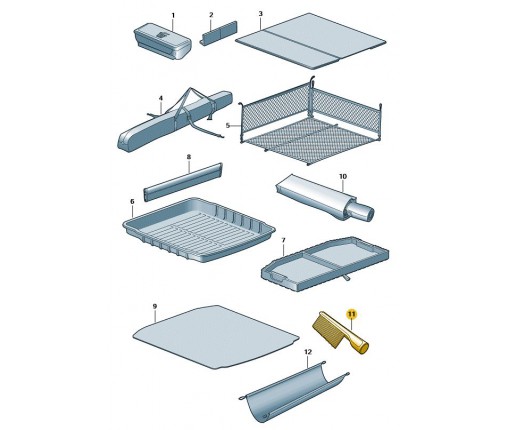 Szczotka do schowka (nr katalogowy: 000096011D)