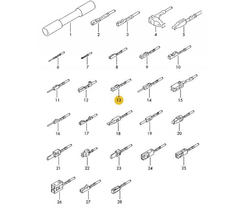PRZEW.ELKTR.(0,5)Z KOÑC.1,2MM (nr katalogowy: 000979034E)