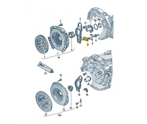 Króciec łączący (nr katalogowy: 012141751C)