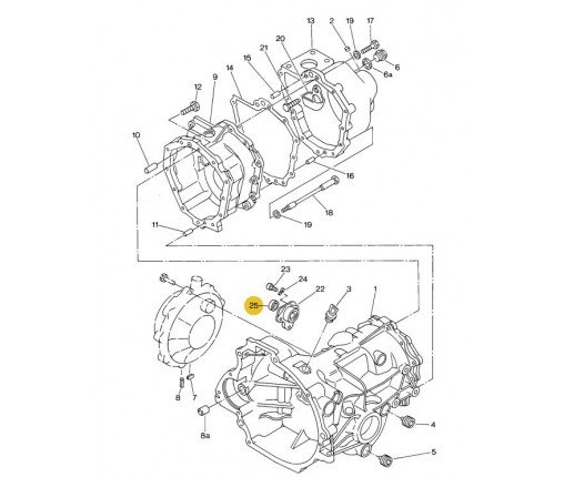 Uszczelniacz wału (nr katalogowy: 012301457C)