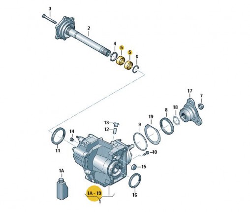 Tulejka łożyska igiełkowego (nr katalogowy: 012409139A)