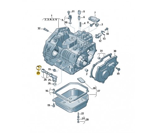 Nasadka (nr katalogowy: 01M321435B)