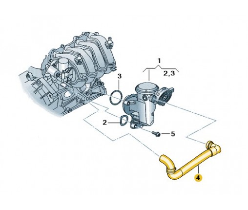 wąż (nr katalogowy: 030103493CQ)