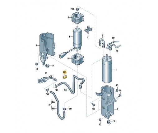 Klip (nr katalogowy: 036103733D)