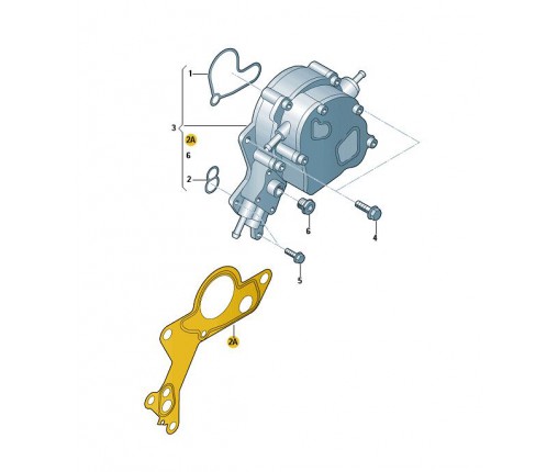 uszczelka (nr katalogowy: 038145215)