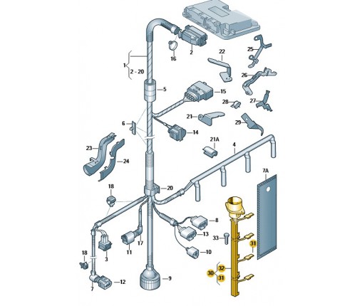 Adapter-przewód elektryczny (nr katalogowy: 038971600)