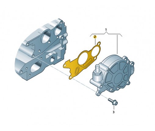 Uszczelka (nr katalogowy: 03L145215K)
