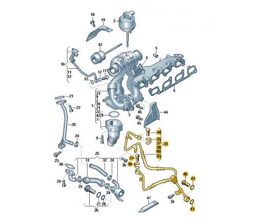 Przewod zasilajacy (nr katalogowy: 03L145771BG)