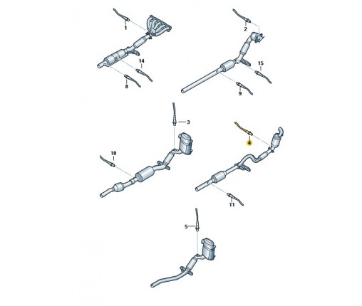 SONDA LAMBDA (nr katalogowy: 03L906262Q)