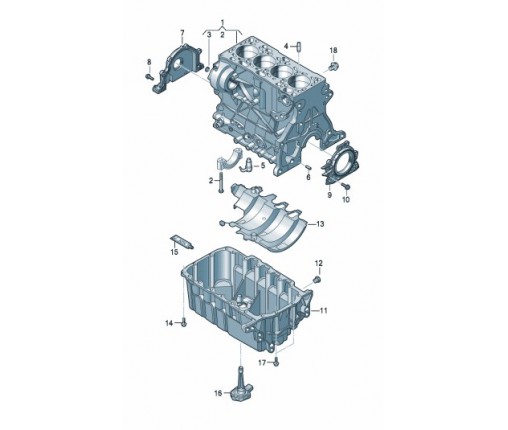 Przegroda olejowa (nr katalogowy: 04L103623F)