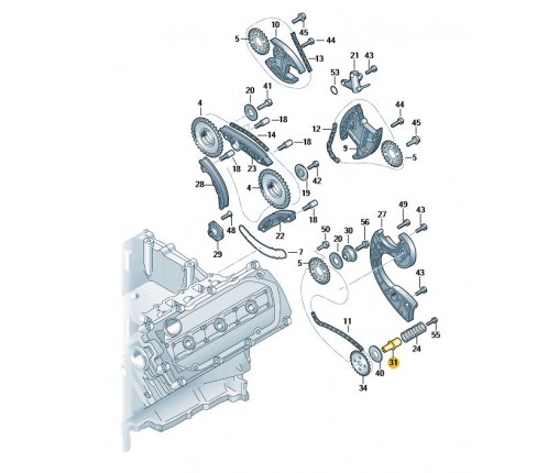 Wałek napędowy (nr katalogowy: 059115120A)