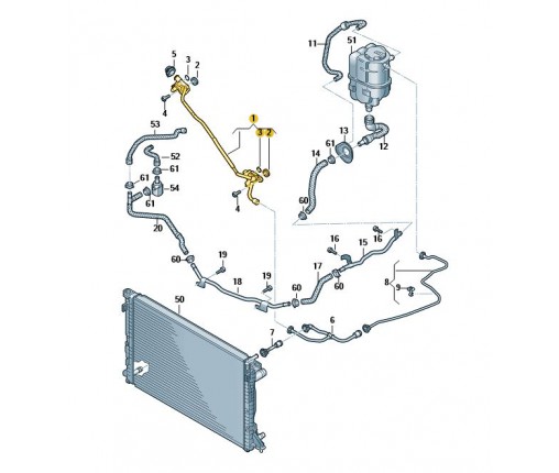 Rura wodna (nr katalogowy: 059121086BG)