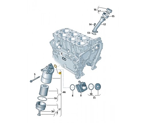 Uszczelka (nr katalogowy: 066115111A)