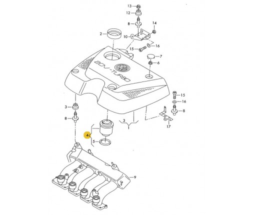 Adapter (nr katalogowy: 06A103179A)