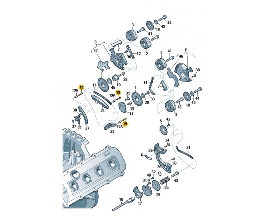 BOLEC ŁOŻYSKA (nr katalogowy: 06E109220)