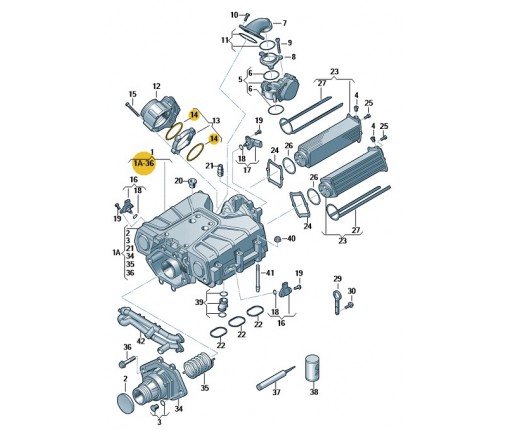 O-ring (nr katalogowy: 06E145272C)