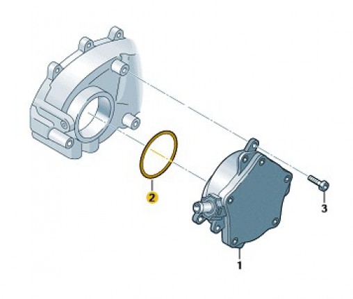 USZCZELKA (nr katalogowy: 06E145417A)