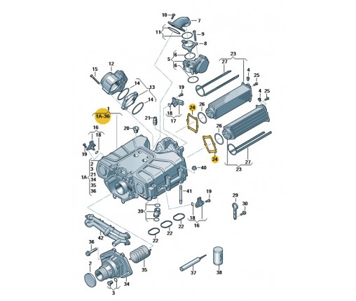 USZCZELKA (nr katalogowy: 06E145723A)