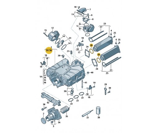 USZCZELKA (nr katalogowy: 06E145723E)