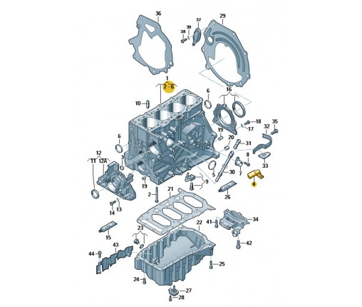 Przegroda olejowa (nr katalogowy: 06F103623E)