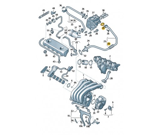 Uszczelka (nr katalogowy: 06F131547)