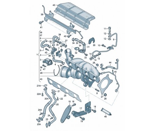 Zawór odcinający (nr katalogowy: 06F145710G)