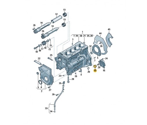 Koło pasowe (nr katalogowy: 06H103731G)