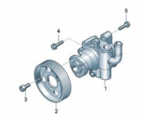 Koło pasowe (nr katalogowy: 06H145255F)
