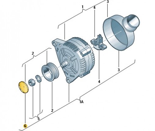 Osłona (nr katalogowy: 06H145291A)