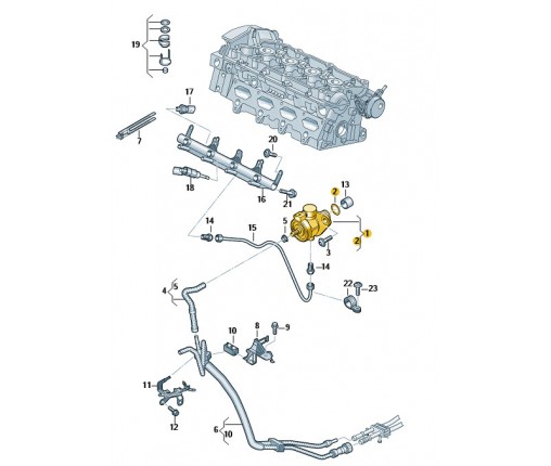 Pompa paliwa (nr katalogowy: 06J127025L)