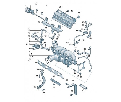 Opaska (nr katalogowy: 06J145807)