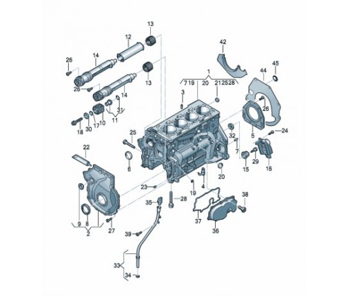 Koło łańcuchowe (nr katalogowy: 06K103319A)