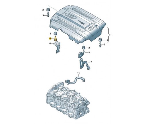 KLIP (nr katalogowy: 06K103733E)