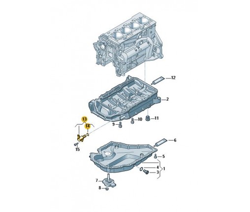 Zawór sterujący (nr katalogowy: 06K115243L)