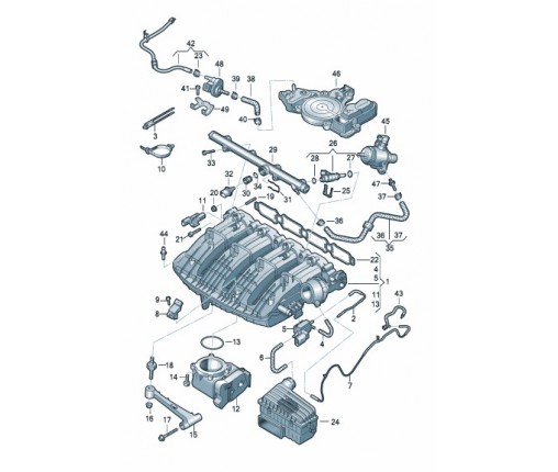 przewod paliwowy (nr katalogowy: 06K133986K)