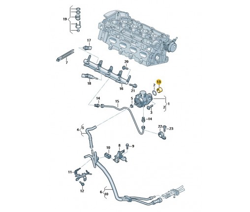 popychacz (nr katalogowy: 06L109311)